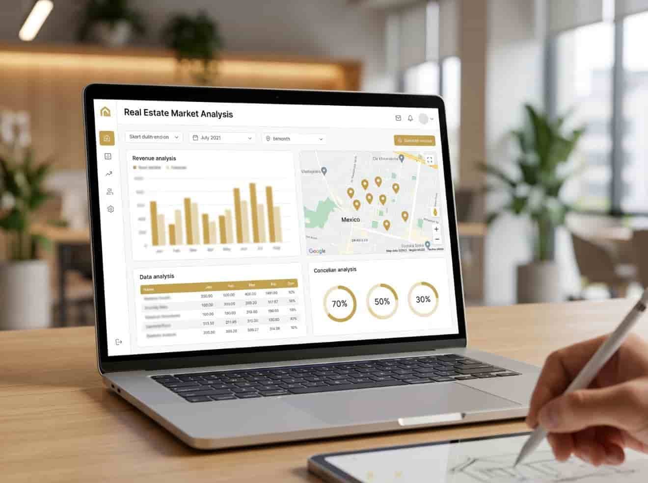 Datos de ventas comparables para análisis de mercado inmobiliario en Naucalpan