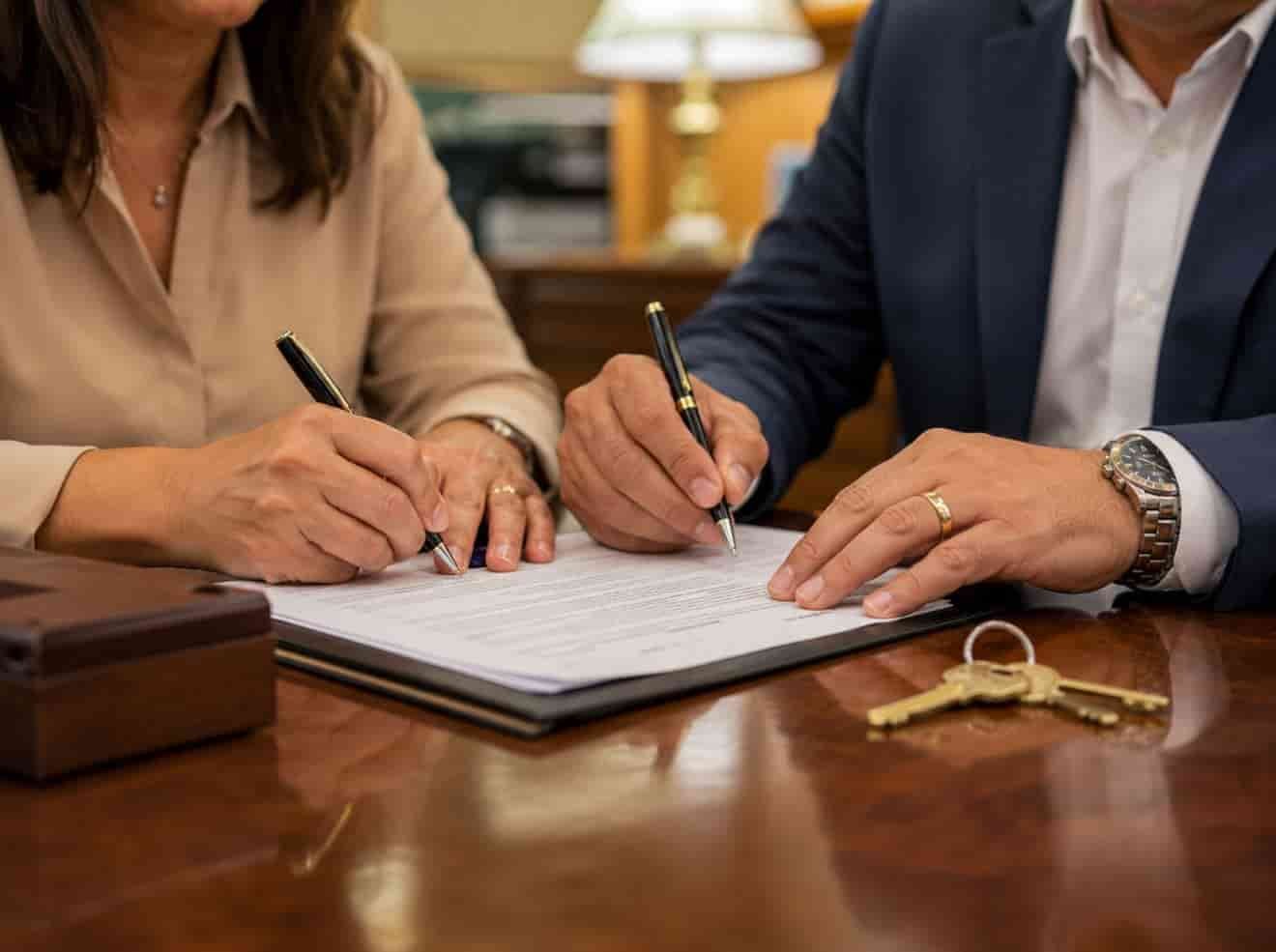 Firma de escritura de venta de propiedad en Atizapán de Zaragoza Estado de México