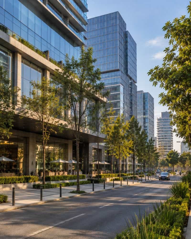 Corredor de oficinas y locales comerciales premium en Interlomas, Huixquilucan